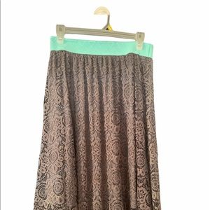 Lularoe Lola Lace Skirt Small